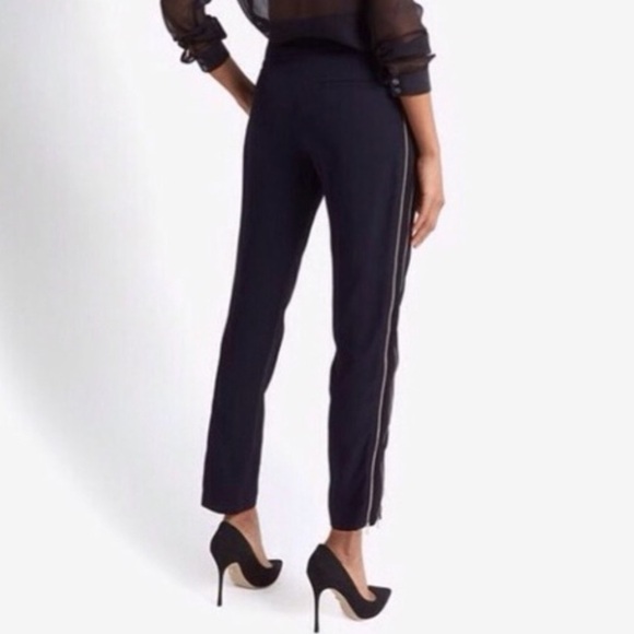 A.L.C Smith Zipper Trouser ✧ Navy ✧ Size 4 - Picture 2 of 9
